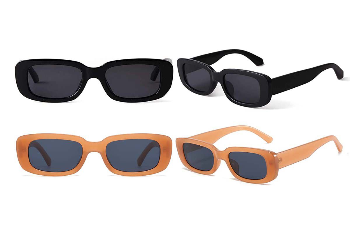 Rectangle Vingtage Sunglasses Retro Rectangle Vintage Sunglasses Sunglass for Summer