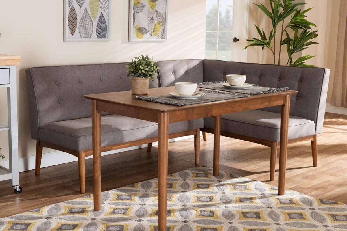 These Cozy Breakfast Nook Dining Sets, Corner Nook Dining Table