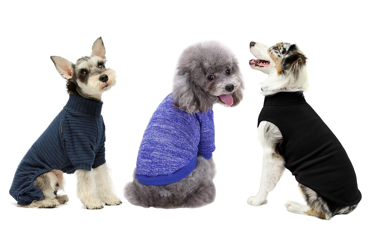 Cute Pet Dog Puppy Warm Pullover Turtleneck Sweater Knitwear Knitting Apparel