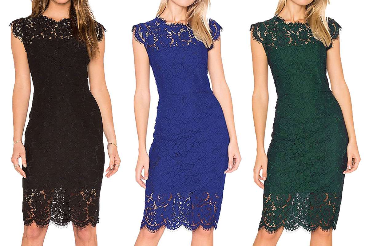 The Best-Selling Lace Cocktail Dress on ...