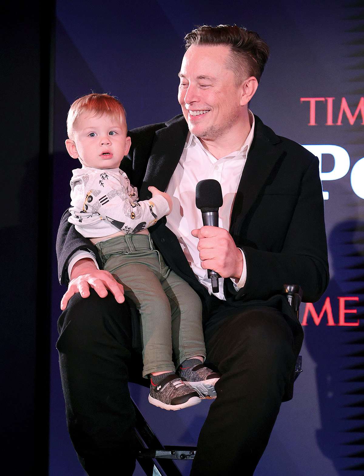 Elon Musk Brings Son X AE A-Xii to Person of the Year Event: Photos | PEOPLE .com