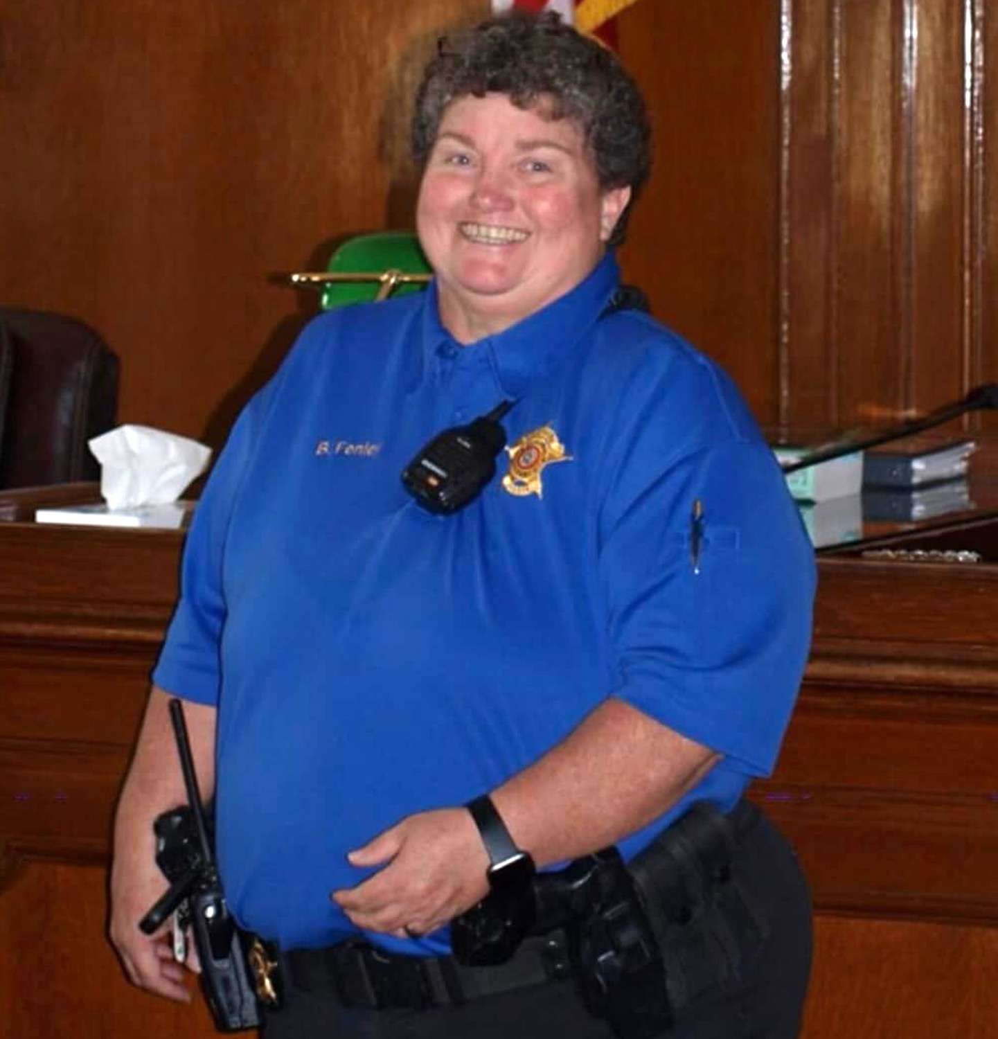 Officer Dies in Texas Fire After Poor Viewing Conditions Cause Her to Run Off Roadway Into Flames Barbara-majors-fenley