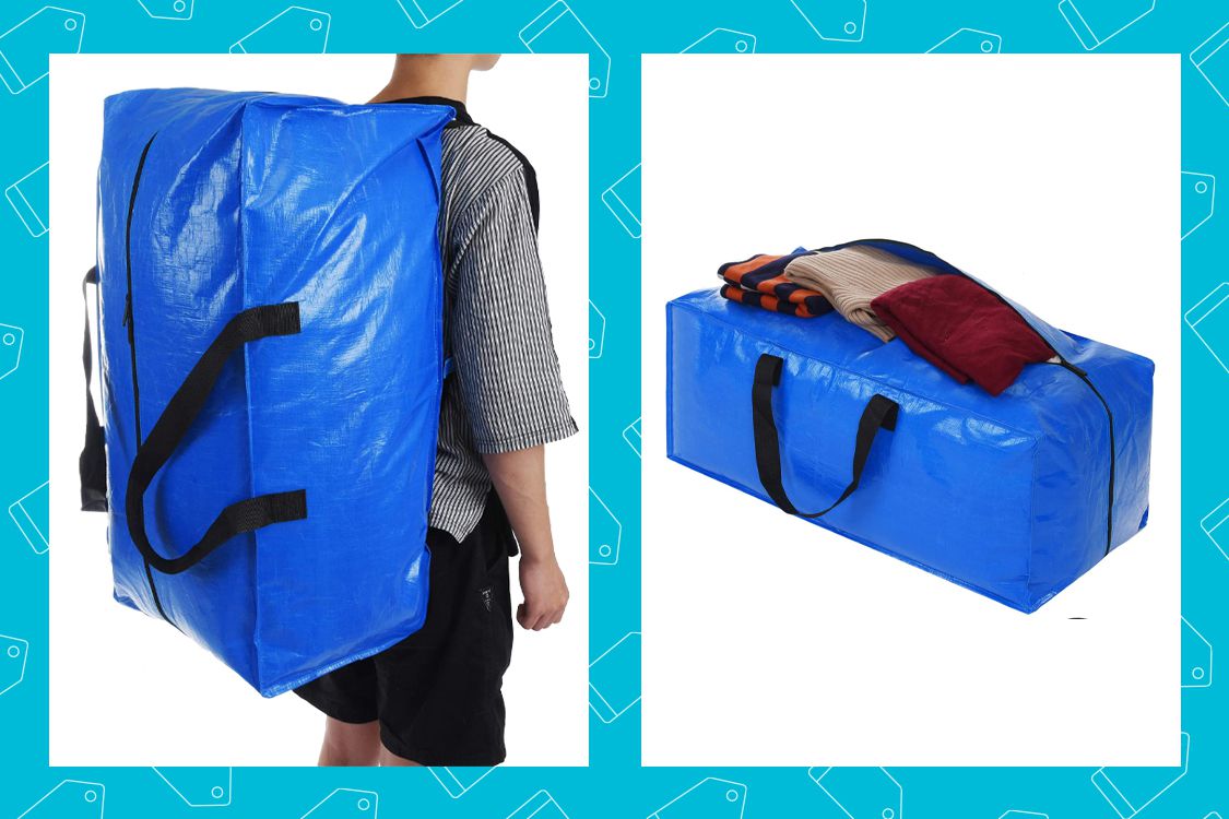 Solid Waterproof Foldable Large Heavy Duty Laundry Backpack Bag Luggage Storage
