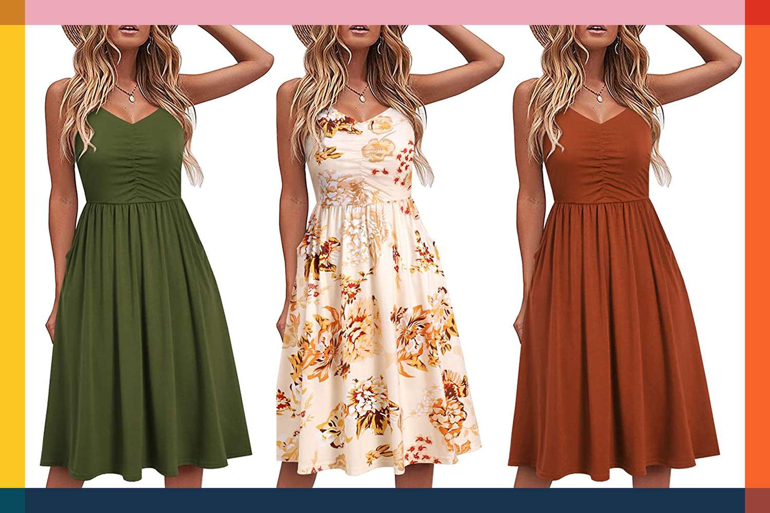 Beautiful Casual Wear Summer Dresses for Gorgeous Ladies#2022