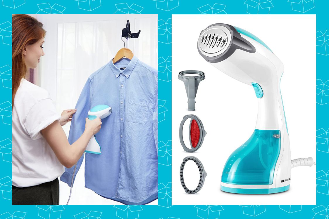 Fast Beautural Handheld Garment Steamer Portable Home and Travel Fabric Steamer 