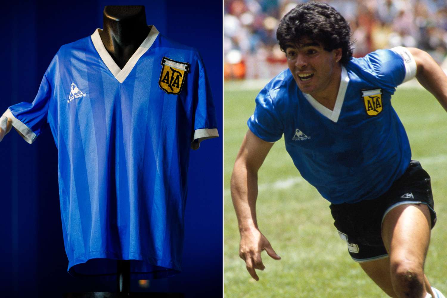 Maradona 1986 Argentina World Cup Jersey! 