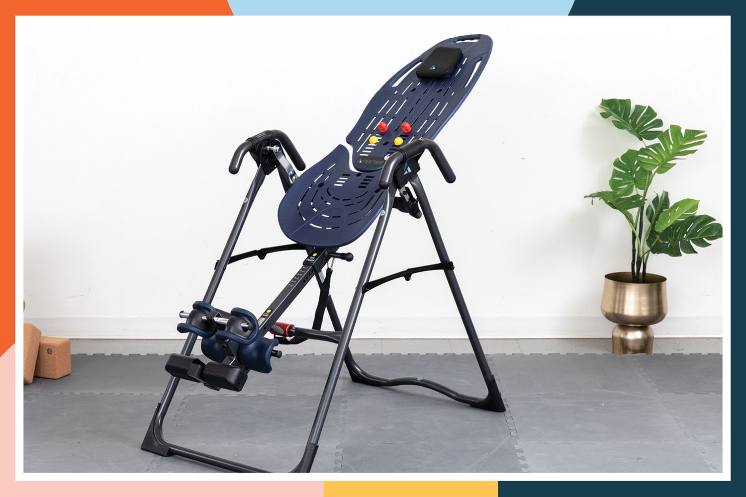 Inversion Table Back Pain Therapy Medical Mobility Chair Hang Folded Sale!! 