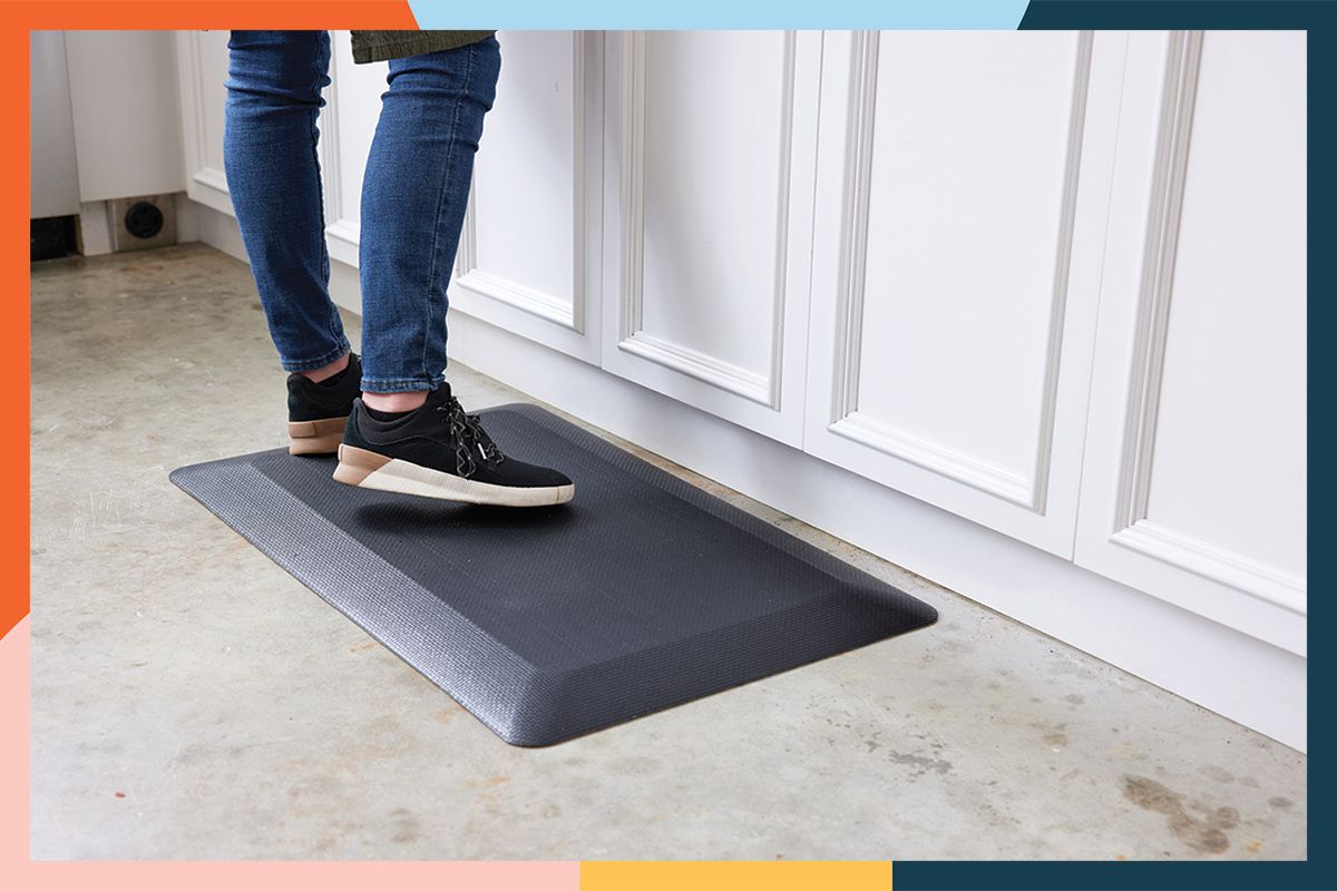 HEALEG Anti Fatigue Mat Comfort Floor Mat Standing Desk Mat for Office and Home 