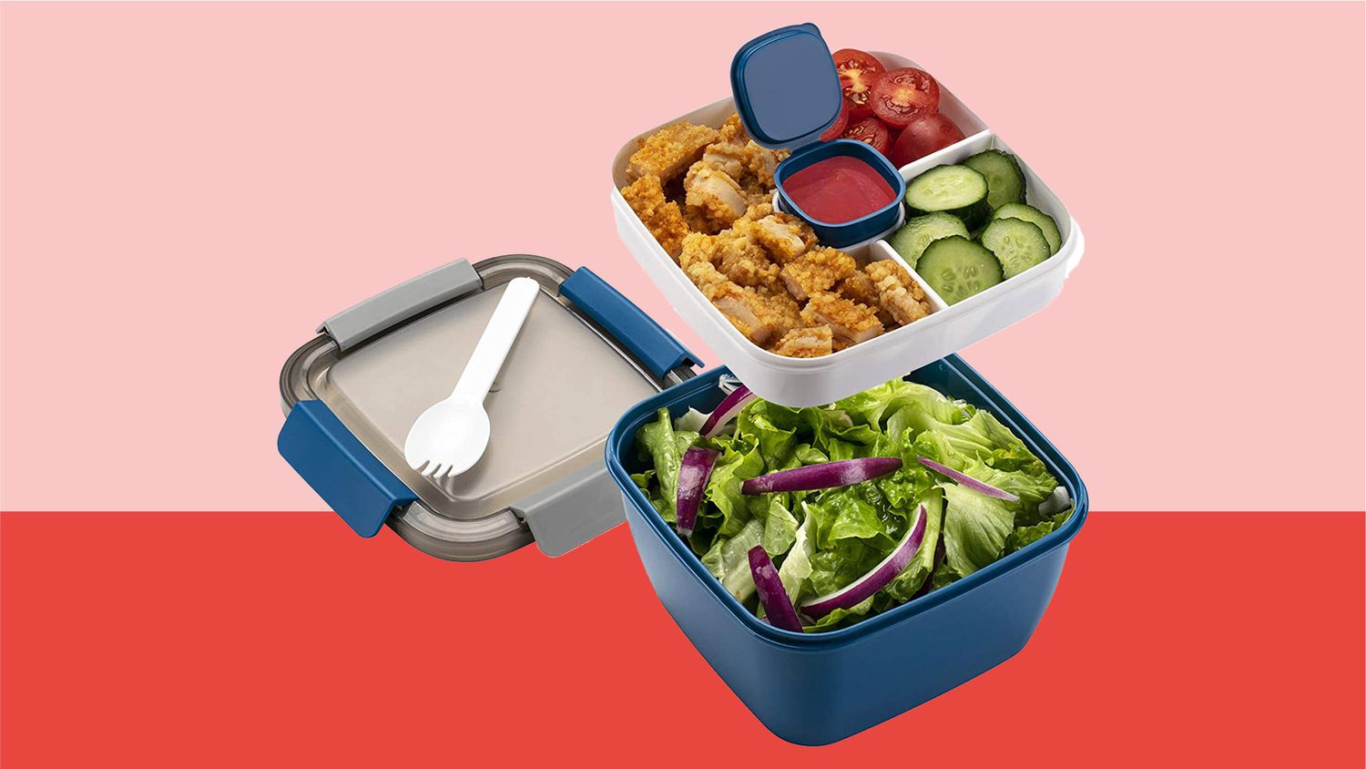 EcoLunchbox Lunch Pod 4 Pack Stainless Steel Snack Container