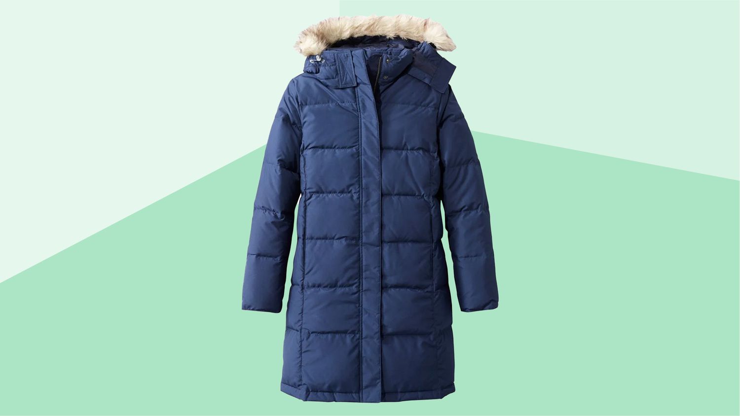 Girls Padded School Quilted Winter Kids Coat Jacket Puffer Fur Hooded Long Parka 