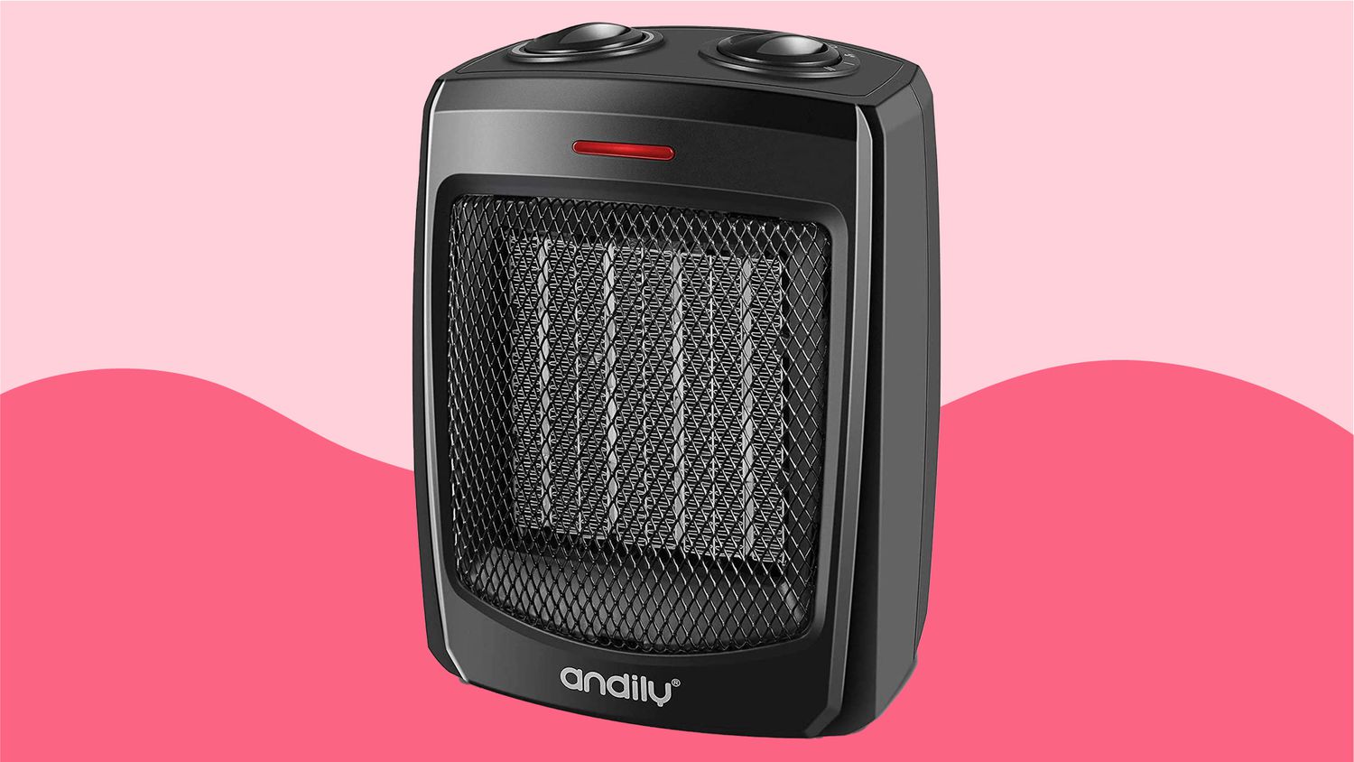 Andily Space Heater Electric Heater for Home and Office Ceramic Small Heater 