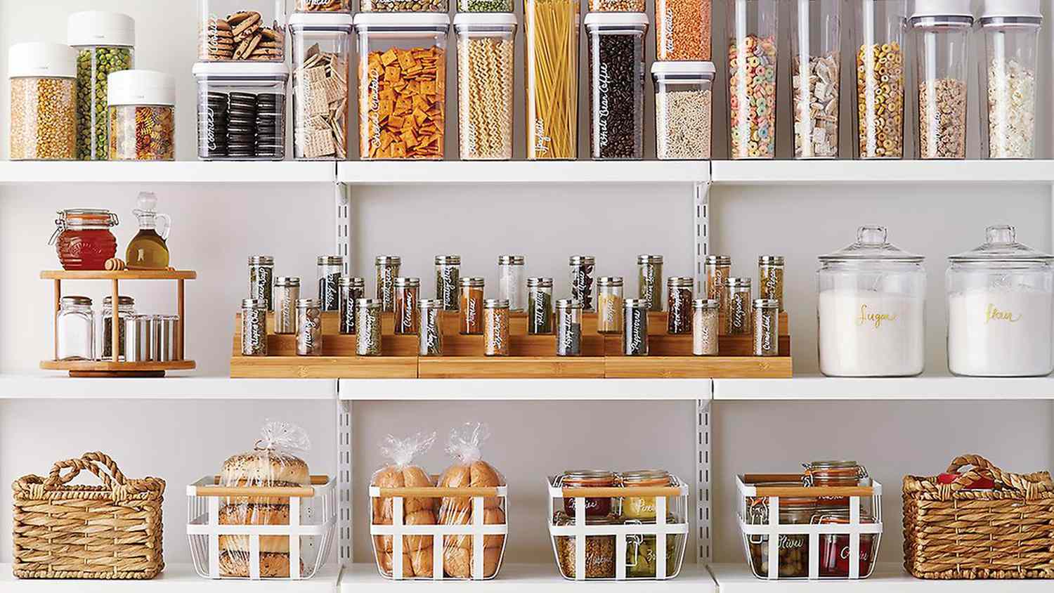Kitchen Home Pantry Rack Door Spice Rack Jar Storage Organizer Shelf Tool US NEW 