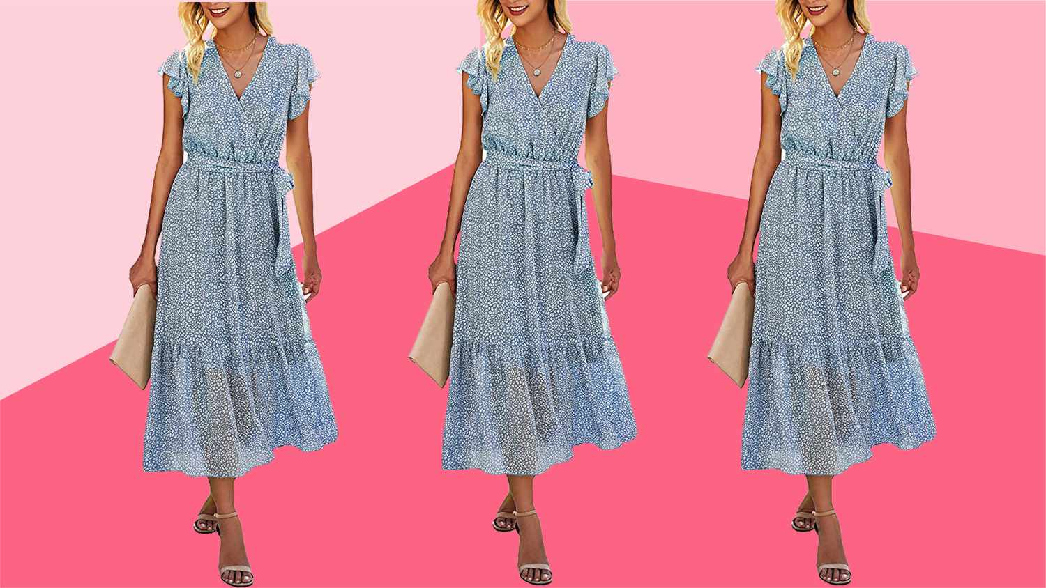 This Wedding Guest Wrap Dress Is $41 on ...