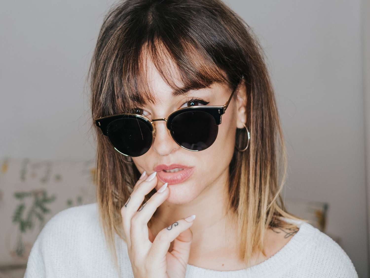 How to Style Wispy Bangs Like a Hairstylist   Real Simple