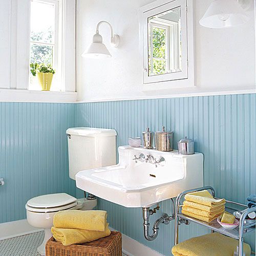 Bathroom Ideas And Design Southern Living - How To Remodel A Small Half Bathroom Vanity
