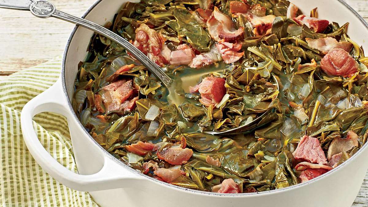 Southern-Style Collard Greens. active. 