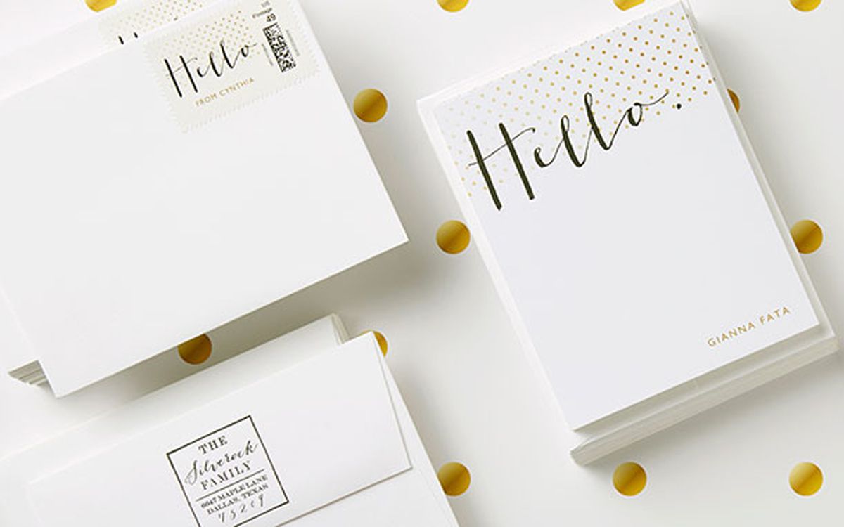 Our Favorite Personalized Stationery