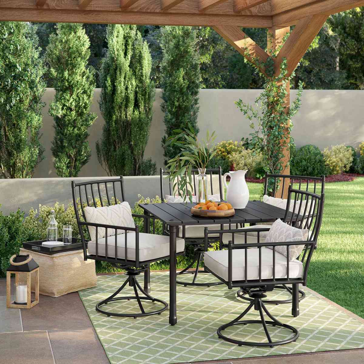 The Best Patio Dining Sets For 2020, Wicker Patio Pub Set