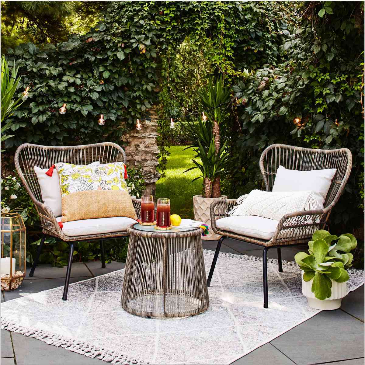 The Best Outdoor Furniture For Small Spaces Southern Living - Best Patio Furniture For Small Space