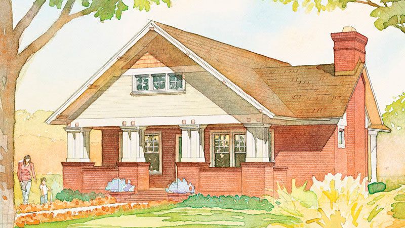 One Story Craftsman House Plans, 1500 Sq Ft Craftsman House Plans