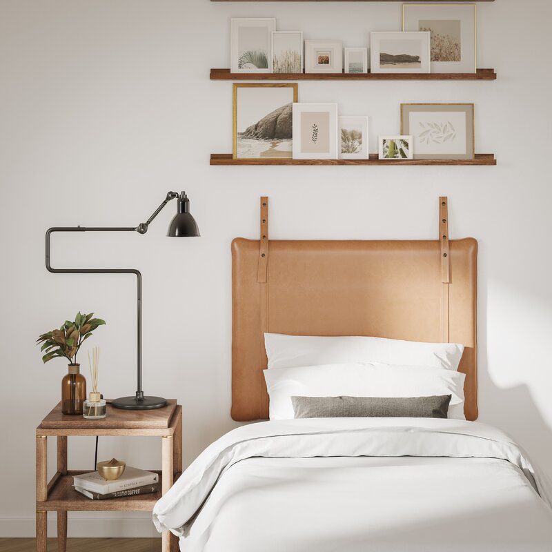 The Best Headboards For Dorm Rooms, Tan Upholstered Headboard Twin