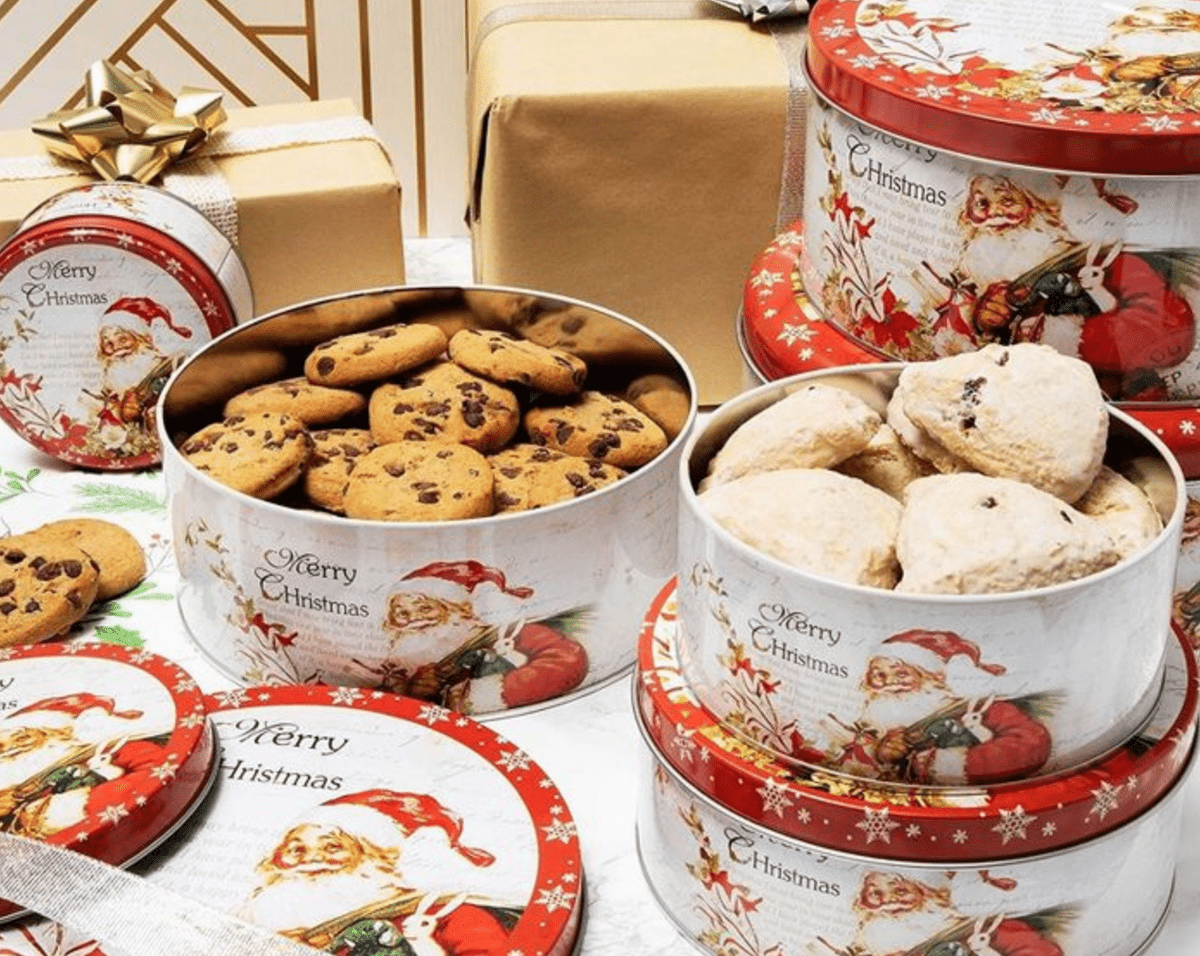 15 Christmas Cookie Tins to Stock Up on Stat | Southern Living