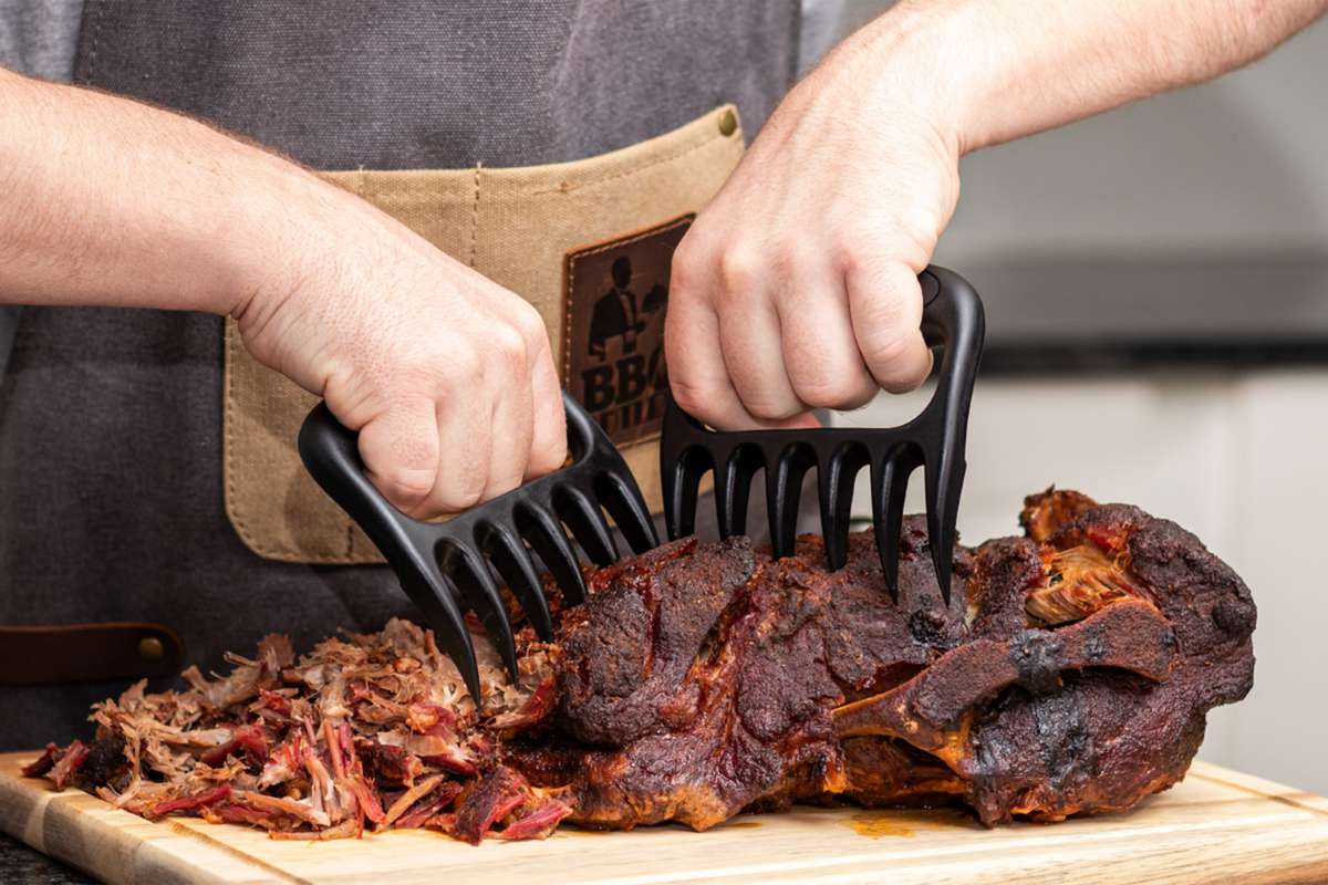 Smoker These are The Meat Claws Best Pulled Pork Shredder Claw x 4 for Barbecue Grill Bear Claws Meat Shredder Claws for BBQ Perfectly Shredded Meat