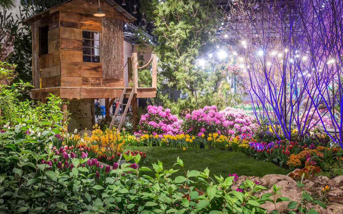 Inside The Philadelphia Flower Show, Burke Brothers Landscaping
