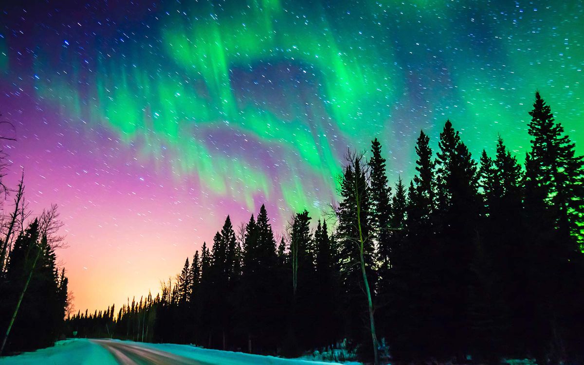 When to go to alaska to see the northern lights Fly To Alaska And See The Northern Lights For Cheap This Winter Travel Leisure