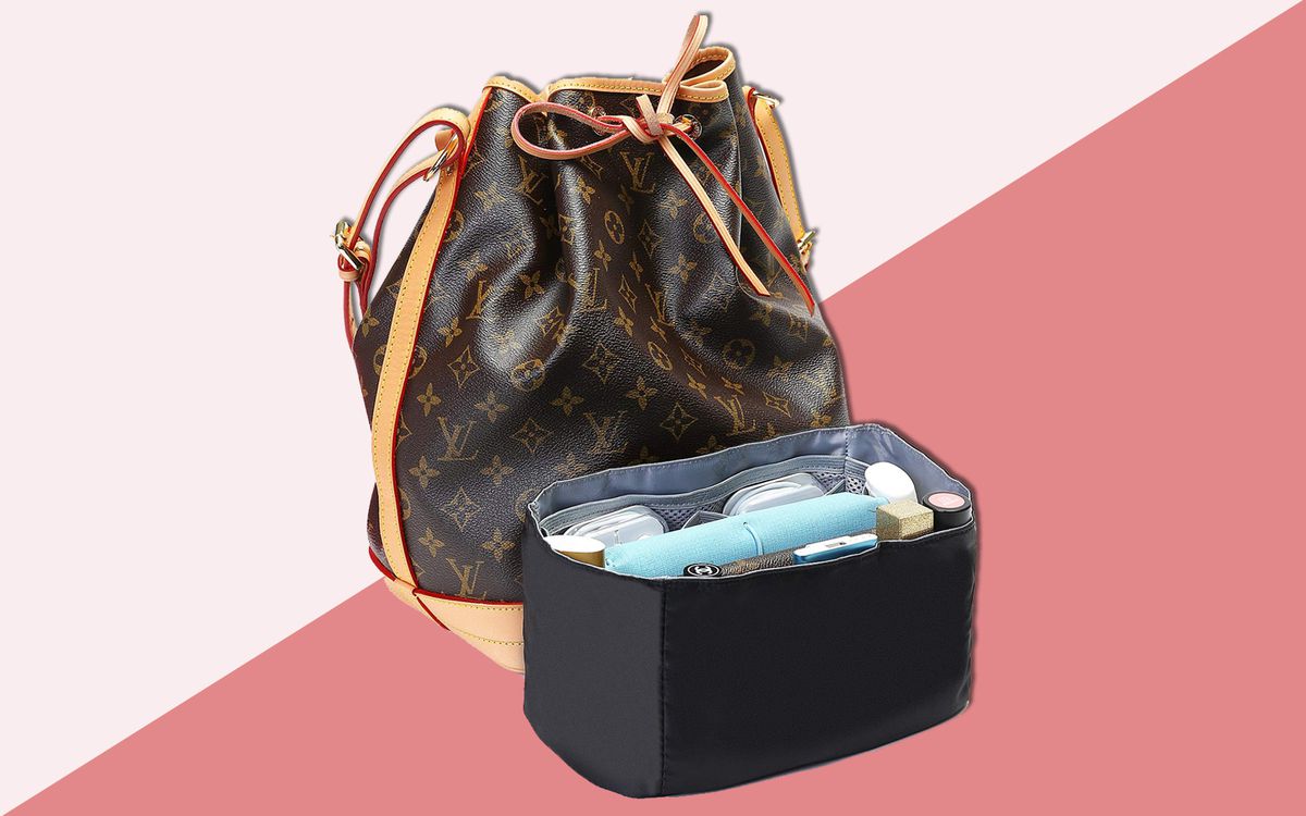VANCORE Felt Purse Insert Zippered Handbag Organizer for Women,13 Pockets,3 Colors 2 Sizes 