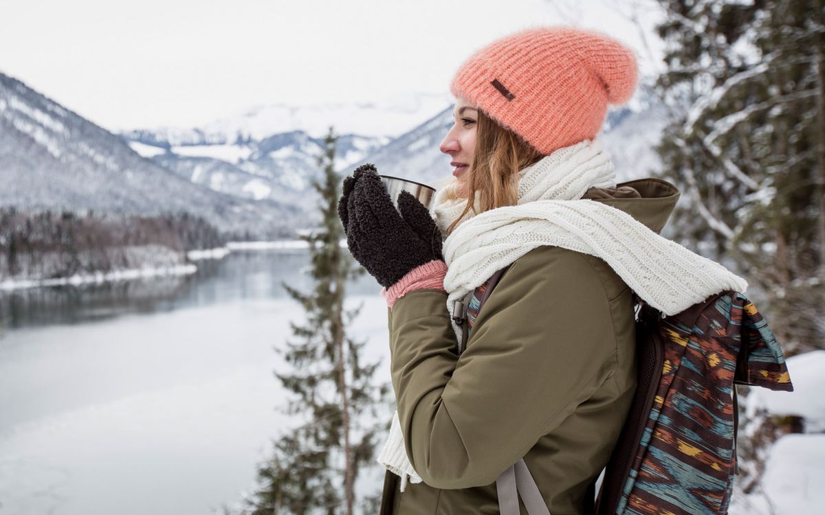 3 Pairs Women Touch Screen Gloves Warm Fleece Lined Ski Glove Winter Knit Mittens