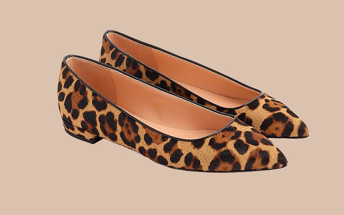 wide leopard print shoes