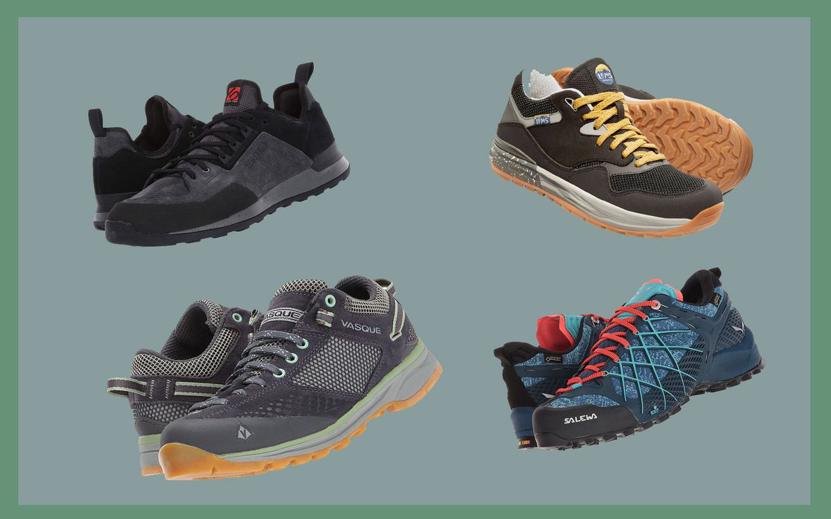 lightweight leather walking shoes
