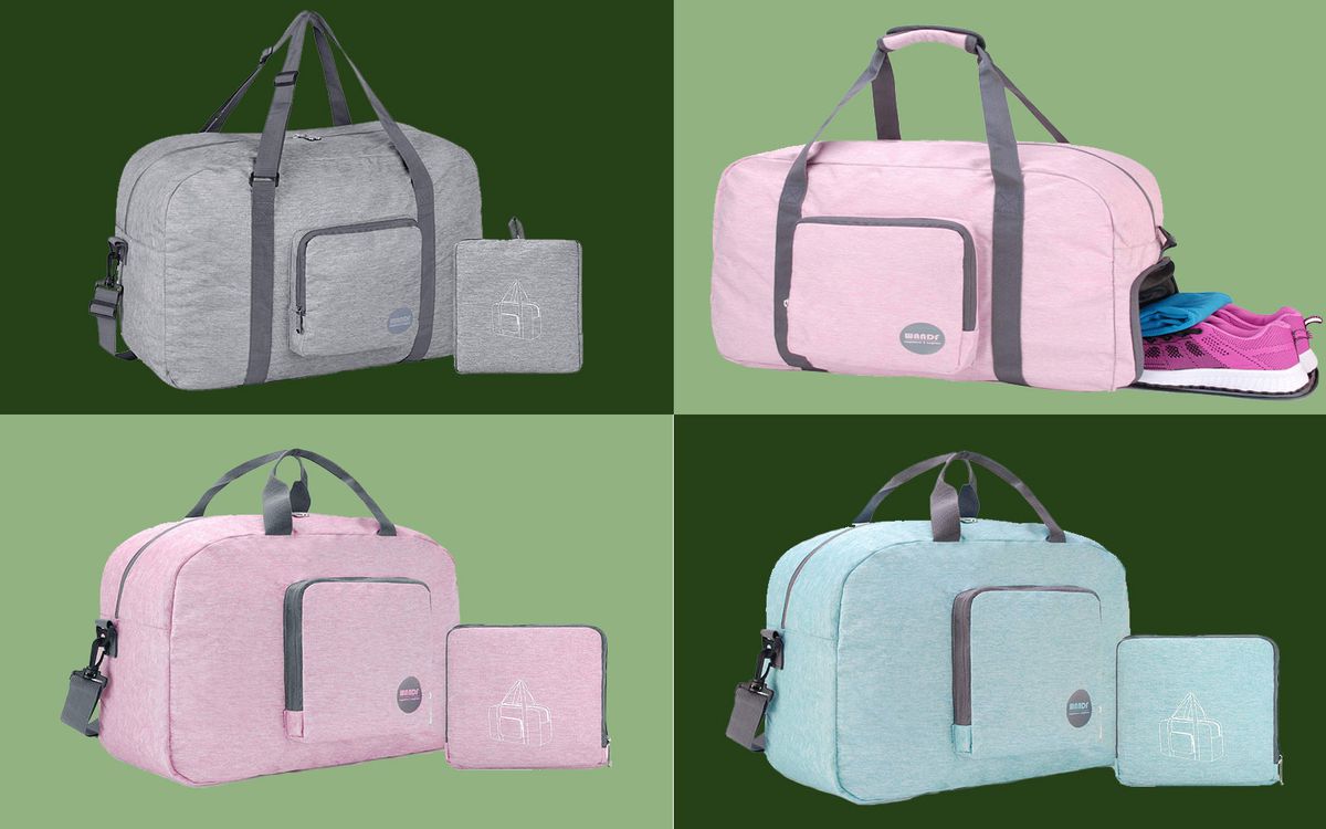 Travel Duffel Bag Waterproof Fashion Lightweight Large Capacity Portable Duffel Bag for Men & Women Wolfs Paradise Galaxy JTRVW Luggage Bags for Travel