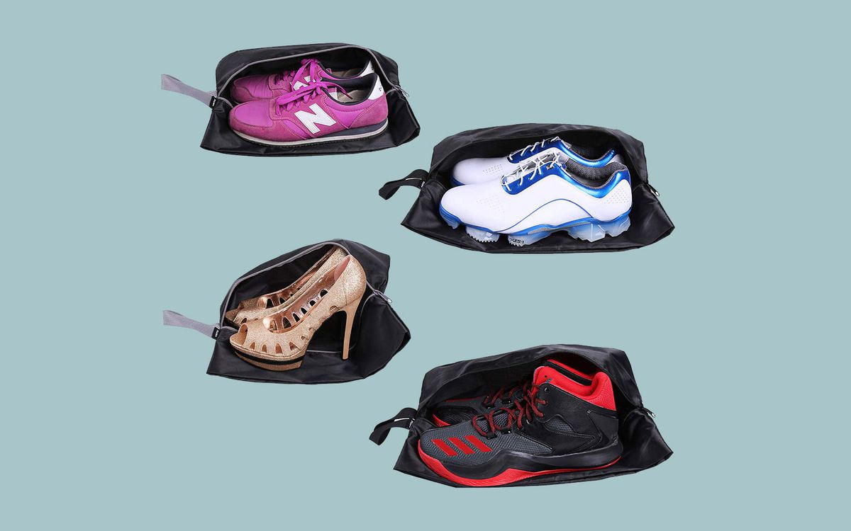 Lightweight Waterproof Zippered Storage Bag for Men and Women Travel Shoe Bags
