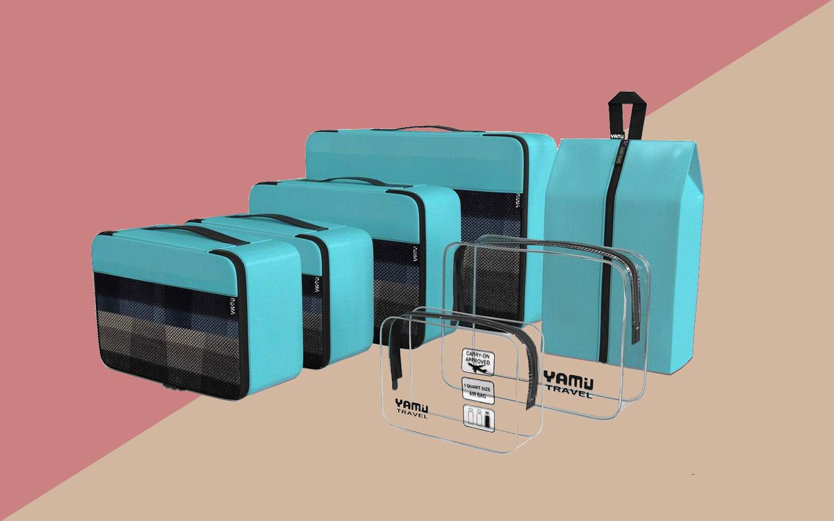 Llama 3 Set Packing Cubes,2 Various Sizes Travel Luggage Packing Organizers f 
