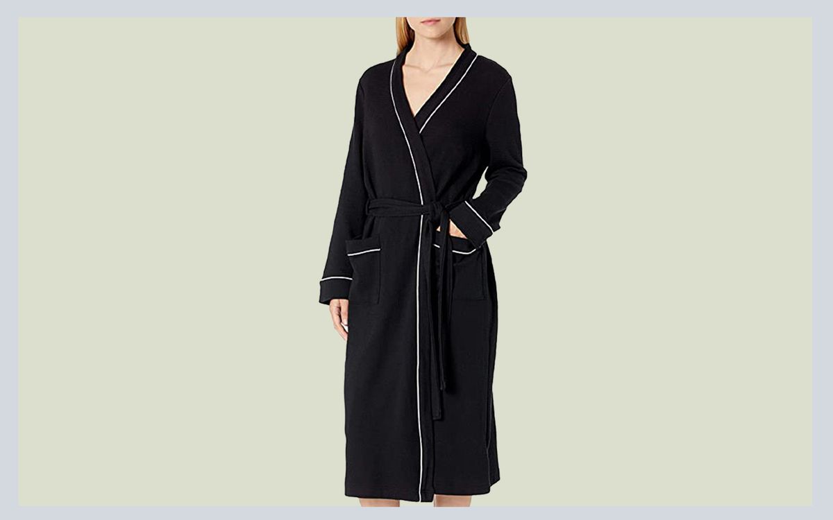 Daisy Dreamer Dressing Gown Womens Waffle Robe 100% Cotton Kimono Wrap Gowns Spa Salon Bath Robes