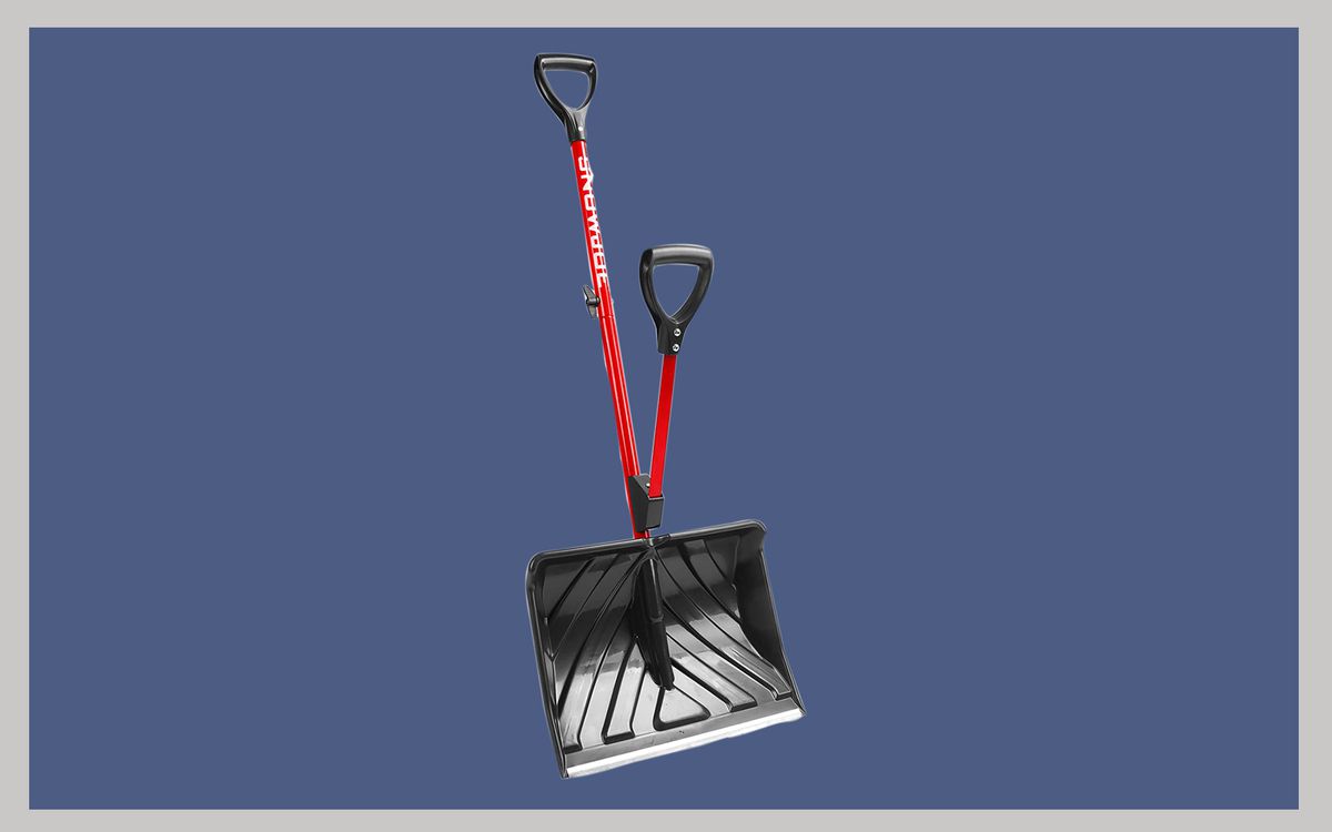 Snow Shovel Strain-Reducing Labor-Saving Assisted Adjustable Handle For Outdoor 