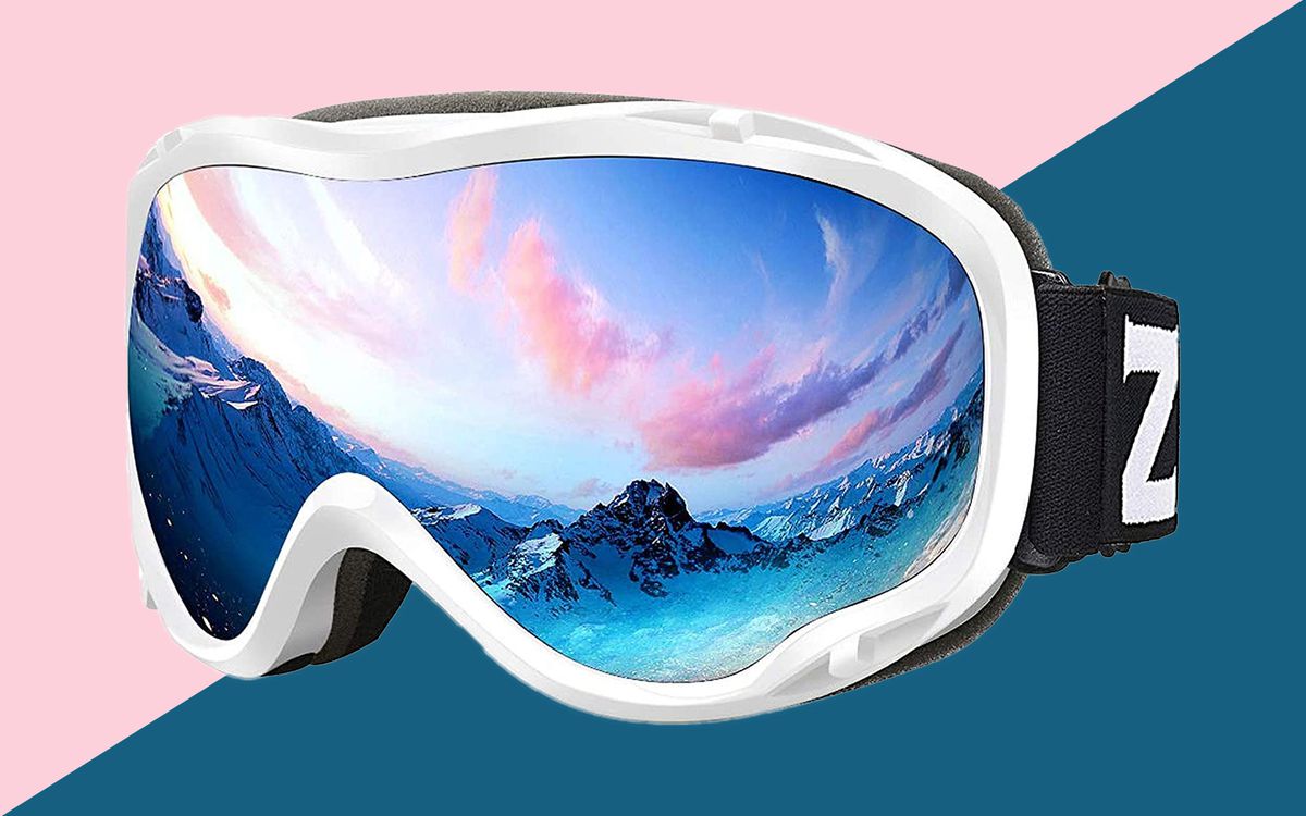 ZIONOR XA Ski Goggles Men Women Over Glasses Anti-Fog & Anti scratch Premium Snowmobile Snowboard Goggles with Spherical Dual Lens