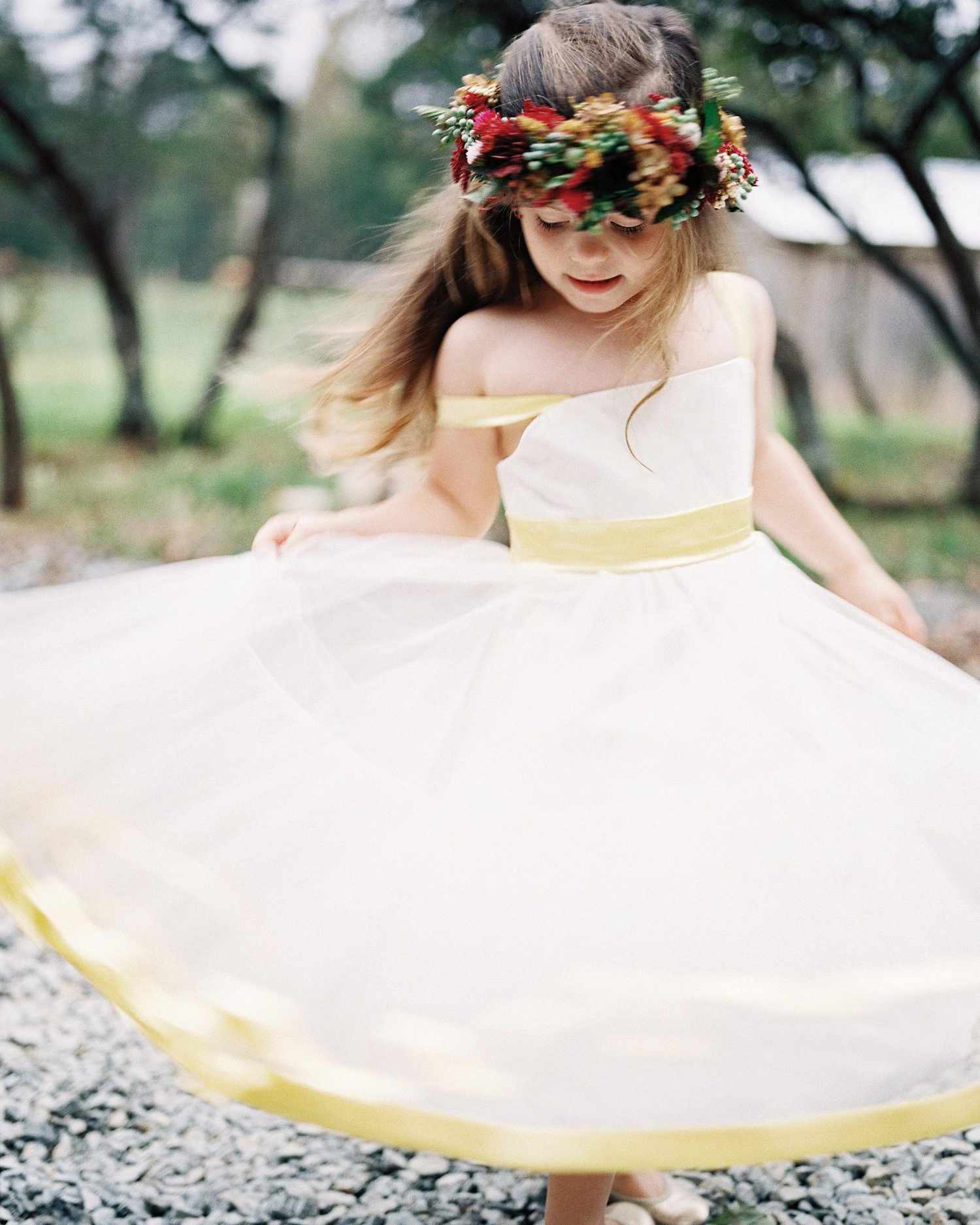 24 Yellow Flower Girl Dresses That Are Perfect for Any Season | Martha  Stewart