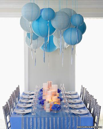 6 teal wedding centerpieces reception tables decoration bridal shower decoration 