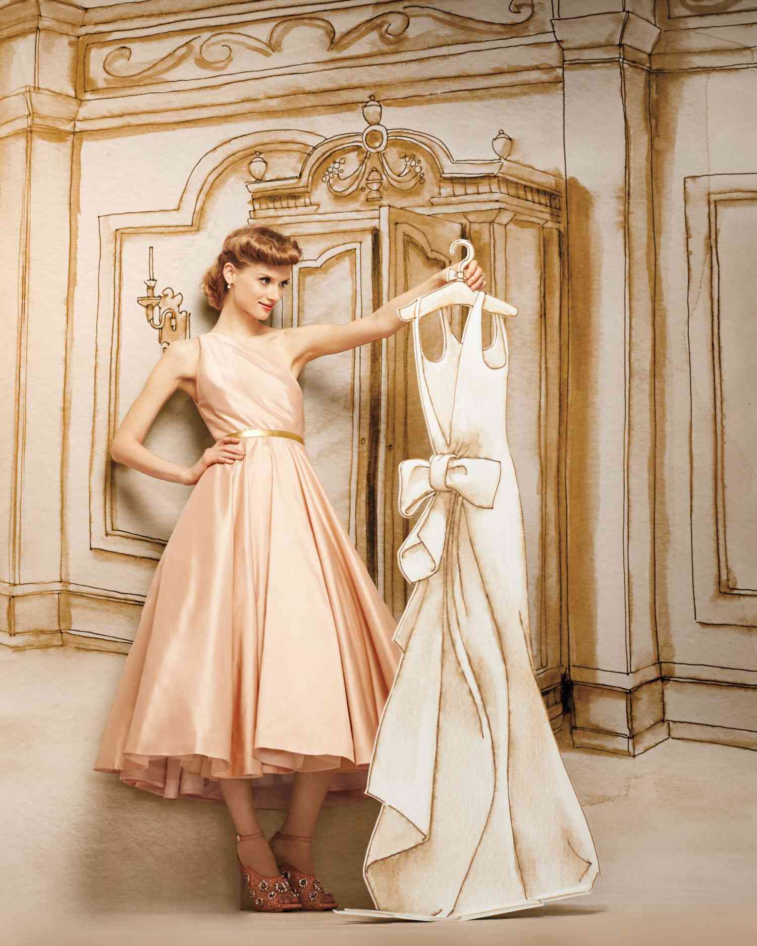 Dreamy Fairy Tale Wedding Dresses   Martha Stewart