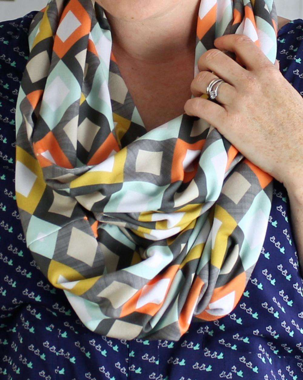 Infinity Scarf A Simple Sewing Project