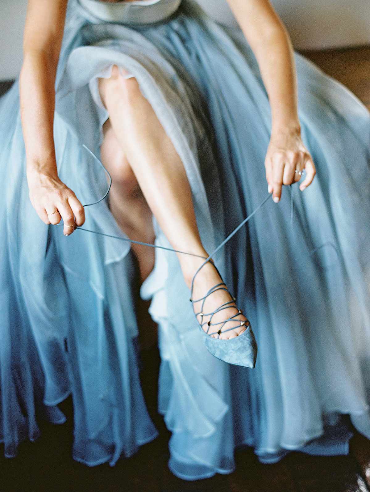Our Favorite Something Blue Wedding Shoes Martha Stewart