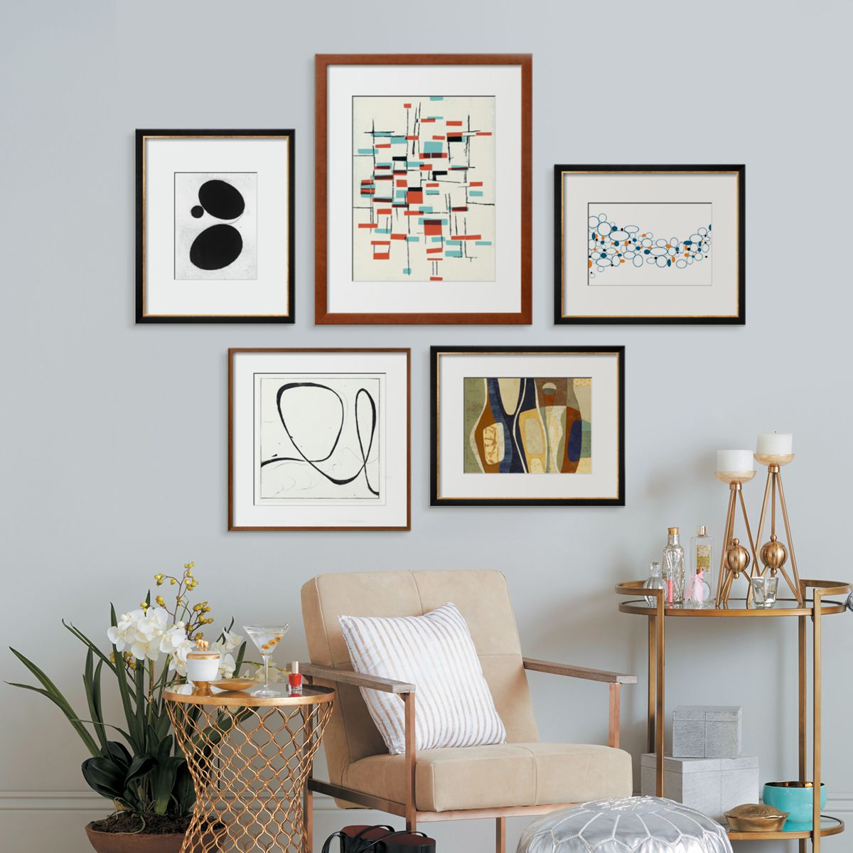 How To Hang And Arrange Pictures Martha Stewart