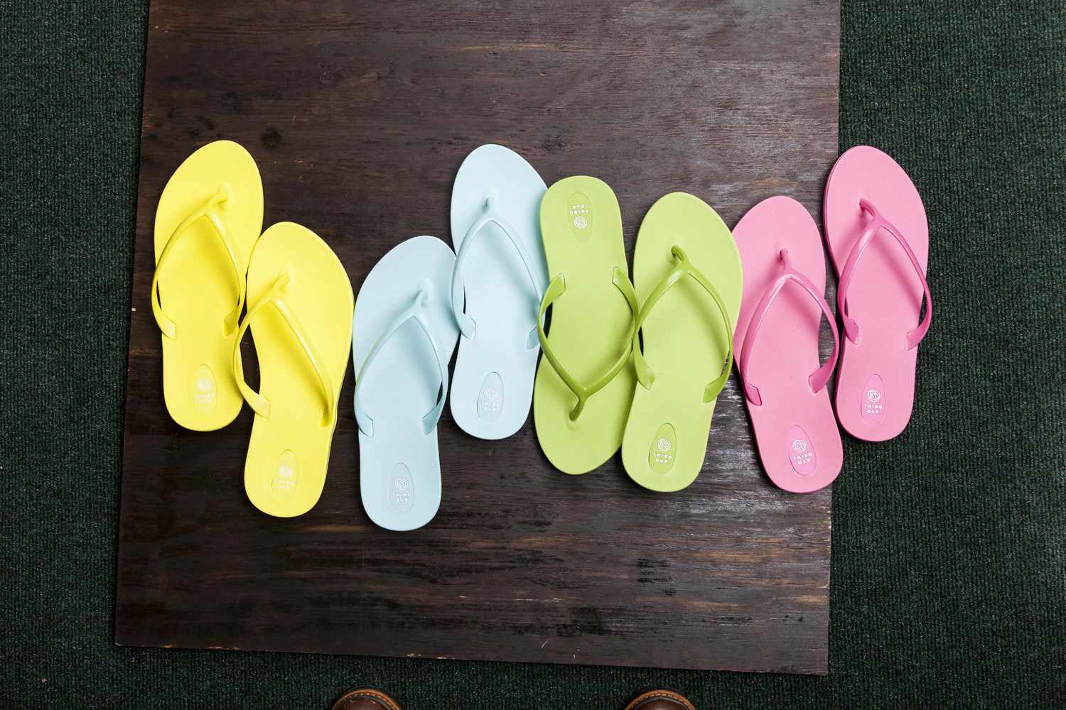 recycled plastic slippers
