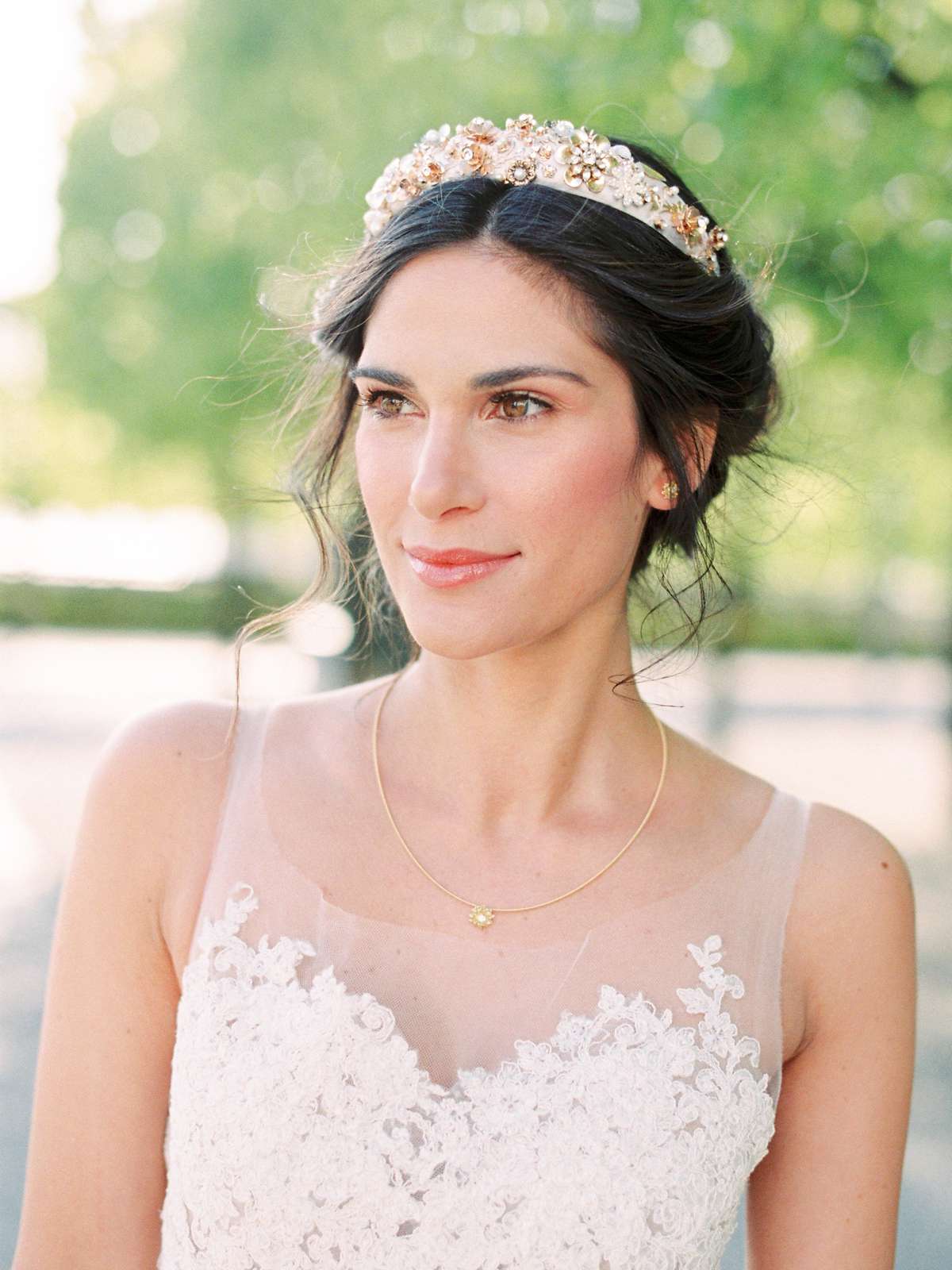 The Best Hairstyles for Brides Who Love a Middle Part | Martha Stewart