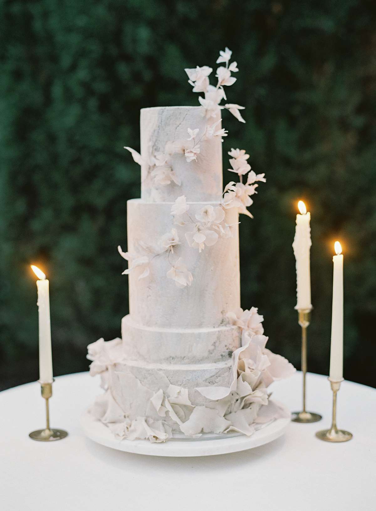 Diamante effect Waterfall cake stand rhinestone effect wedding engagement cake 
