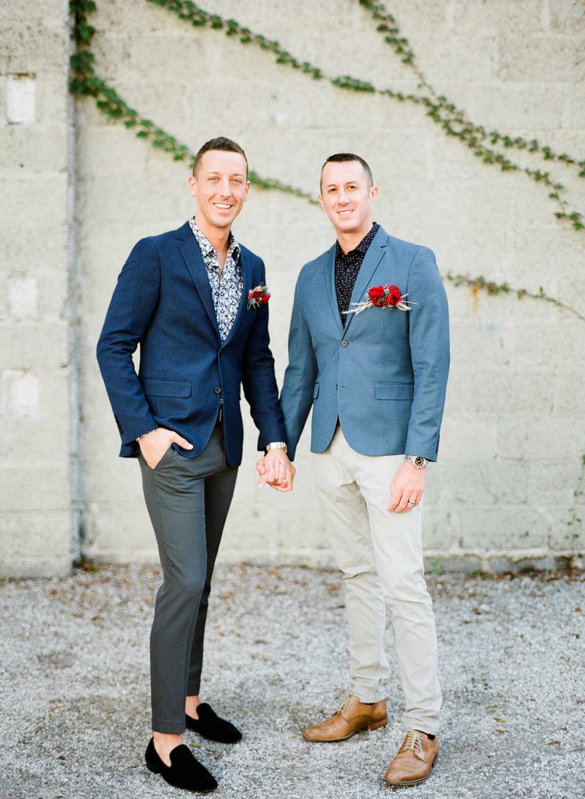casual gay wedding attire