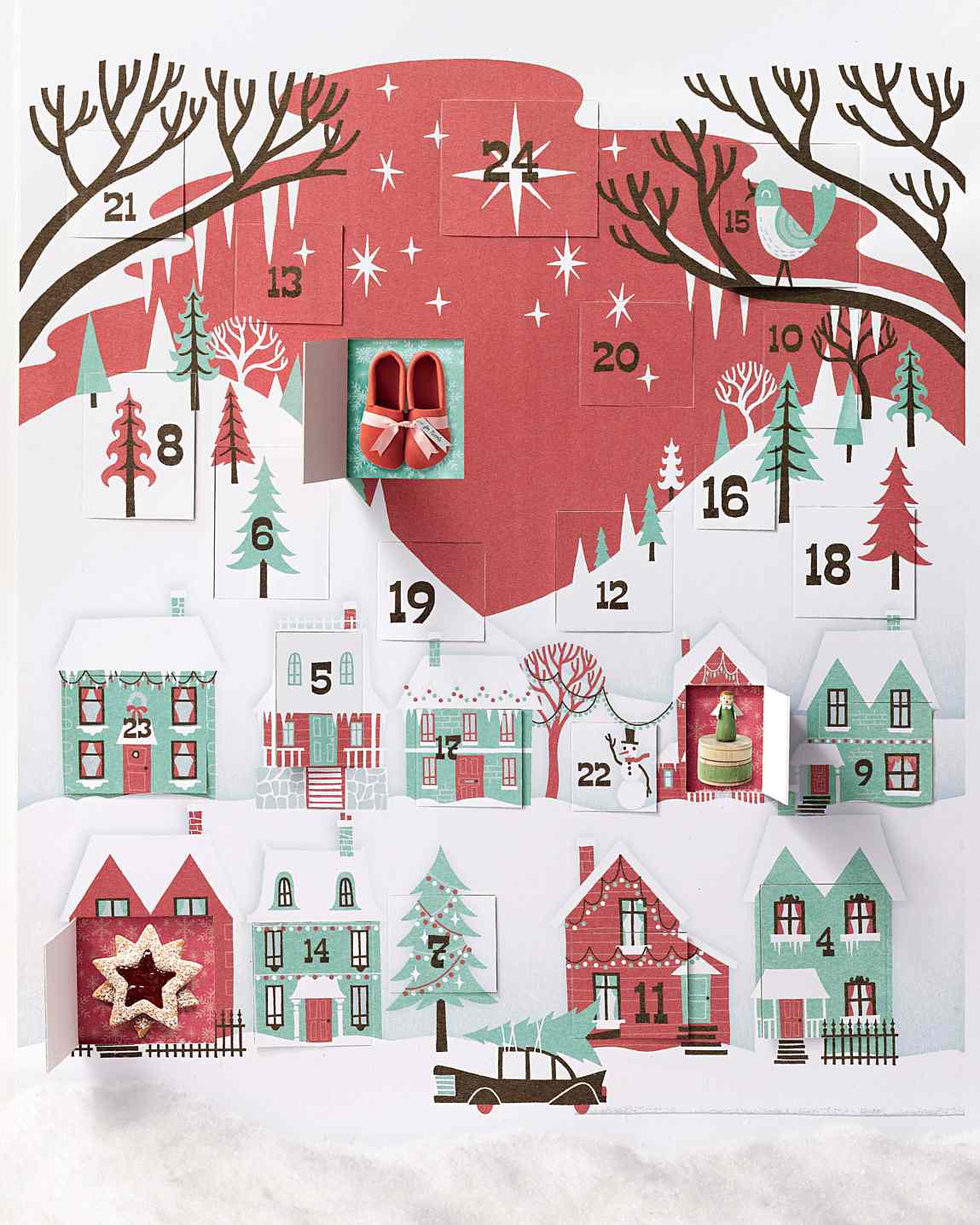 Count down days of Christmas with this Advent Calendar American Greetings winter 